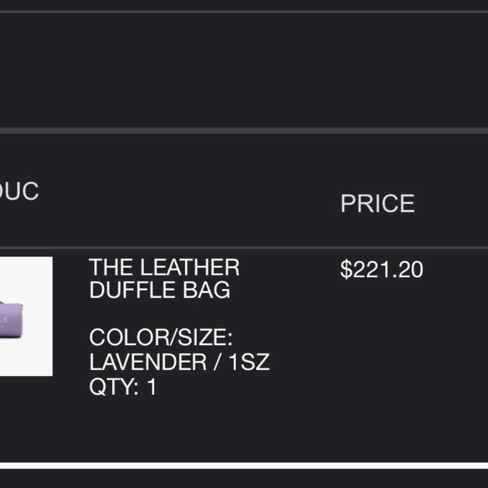 Marc Jacob’s duffle - Picture 4 of 4